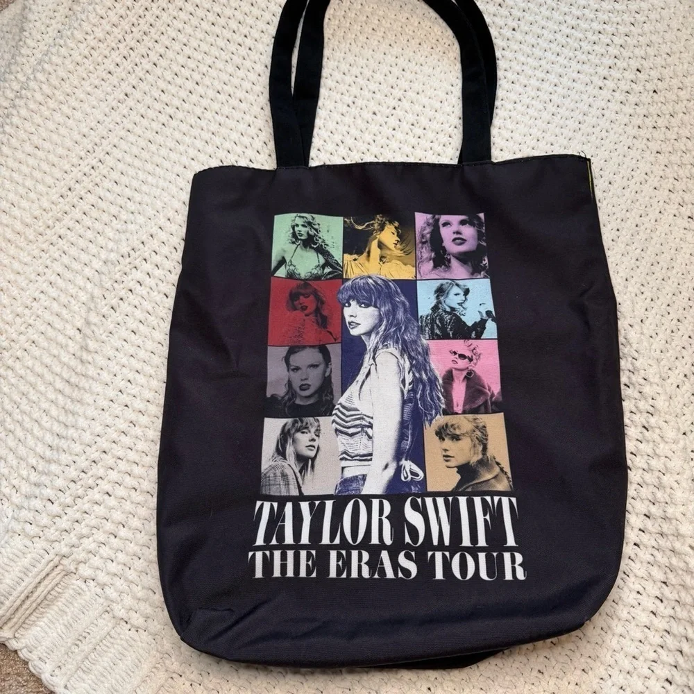 Taylor Swift The Eras Tour Multicolor Tote Bag
